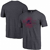 Men's Colorado Avalanche Fanatics Branded Personalized Insignia Tri Blend T-Shirt Navy FengYun,baseball caps,new era cap wholesale,wholesale hats